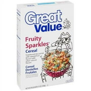Great Value Fruity Sparkles Cereal, 13 oz
