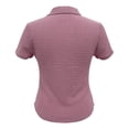 thumbnail image 3 of Blusa George para Mujer Tipo Polo, Manga Corta, Pliegues y Botones en Pecho Rosa Talla CH, 3 of 4