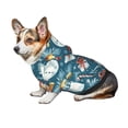 thumbnail image 6 of Uemuo Christmas Snowman Gift for Winter Dog Hoodie Sweatshirts with Pockets Warm Dog Clothes for Small Dogs Chihuahua-X-Large, 6 of 8