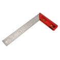 thumbnail image 4 of Measuring Marking Woodworking Square, Woodworking Measurement Ruler, Ruler 90 45 Degree with Level Bubble Woodworking Measuring Tools for, Rules, 4 of 7