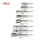 thumbnail image 4 of Riwesomey Paquete de 8 adaptadores de enchufe convertidores de destornillador de bloqueo vástago hexagonal a brocas cuadradas 1/4 3/8 1/2 herramientas Artesanía Riwesomey TO000907-00, 4 of 6