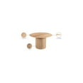 thumbnail image 2 of Meridian Furniture Genoa Beige Travertine Stone Dining Table, 2 of 10