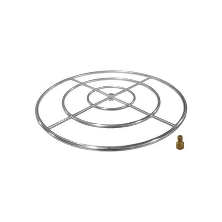 Firegear Stainless Steel Gas Fire Pit Burner Ring Kit 36