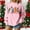 #025-Pink, variant on Craaazy Women's Funny Christmas Printed Long Sleeved Shirt Round Neck Christmas Sweatshirt Gifts