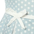 thumbnail image 5 of Richie House Girls' Polka Dot Dress with Ruffled Bottom RH1811, 5 of 7