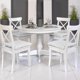 thumbnail image 2 of Lea Garden Chair Cushion - Set of 4 - Comfortable and thick outdoor cushion - Ideal for indoor and outdoor use - 40x40x5 cm - White, 2 of 2