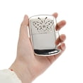 thumbnail image 6 of WINDLAND 2pcs Portable Hand Warmer Liquid Fuels Mini Pocket Heater Reusable Furnace Metal Alloy Handy Winter Heaters for Outdoor, 6 of 15
