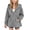 Gray#37, variant on ZVAVZ Girls Long Zip Up Hoodies Adjustable Waist Hooded Sweatshirts Fashion Going Out Pullover Hoodie Winter Loose Fit Outwear Light Blue 7-8 Years
