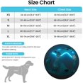thumbnail image 3 of YWC-Light Up Dog Harness Rechargeable,LED Dog Harness for Night Walking,Dog Vest Harness for Small/Medium/Large/X Large Size Dogs-No Pull,High Visibility,4 Point Adjustable,BlueXL, 3 of 4