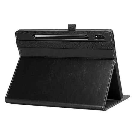 SaharaCase - Business Series Folio Case for Samsung Galaxy Tab S8+ and Tab S7 FE - Black