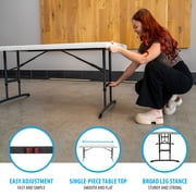 Lifetime 6-Foot Adjustable Height Folding Nesting Table
