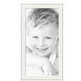 thumbnail image 2 of ArtToFrames 21" x 42" Majestic White Picture Frame, 21x42 inch Silver Wood Poster Frame (WOM-5198),  Pack, 2 of 7