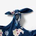 thumbnail image 5 of Disney Frozen Toddler Girls Dresses Elsa All-over Print Bow-decorated shoulder straps Dress Size 4-5T, 5 of 7