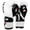 White/Black, variant on Fighting Sports S2 Gel Boxing Power Training Gloves - 16 oz. - White/Black