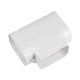 thumbnail image 4 of Uxcell 4" Cubierta Decorativa de Línea Tee Codo Piezas Accesorios para Aire Acondicionado, Blanco, 4 of 5