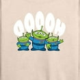 thumbnail image 3 of Toy Story - Three Aliens - Women's Lightweight French Terry Long Sleeve Shirt, 3 of 5