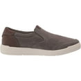 thumbnail image 6 of Nunn Bush Men's Kore City Walk Canvas Moc Toe Slip-on Sneaker 12 Wide Cement, 6 of 8