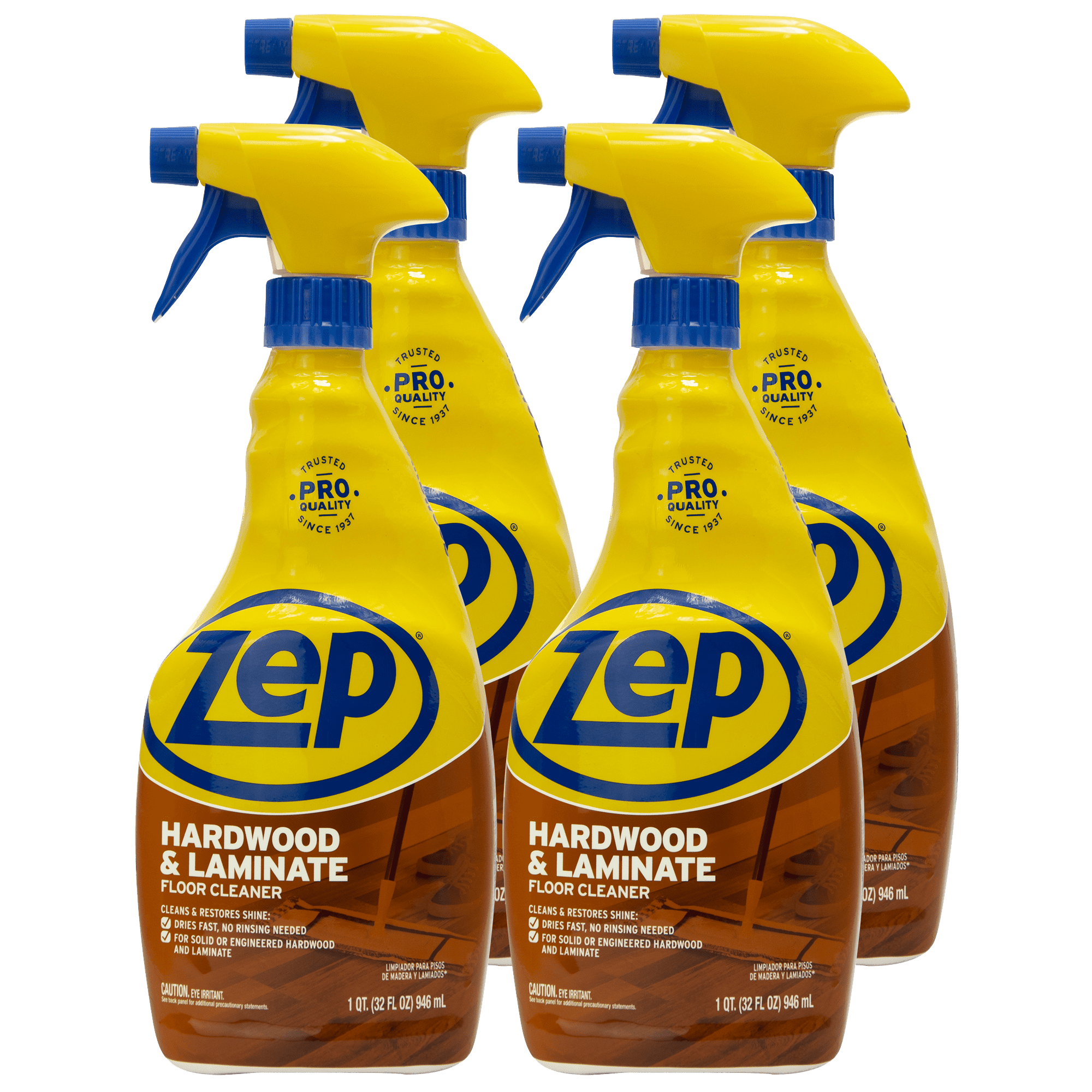 Zep Hardwood & Laminate Floor Cleaner 32 Ounce ZUHLF324 (Case of 4)