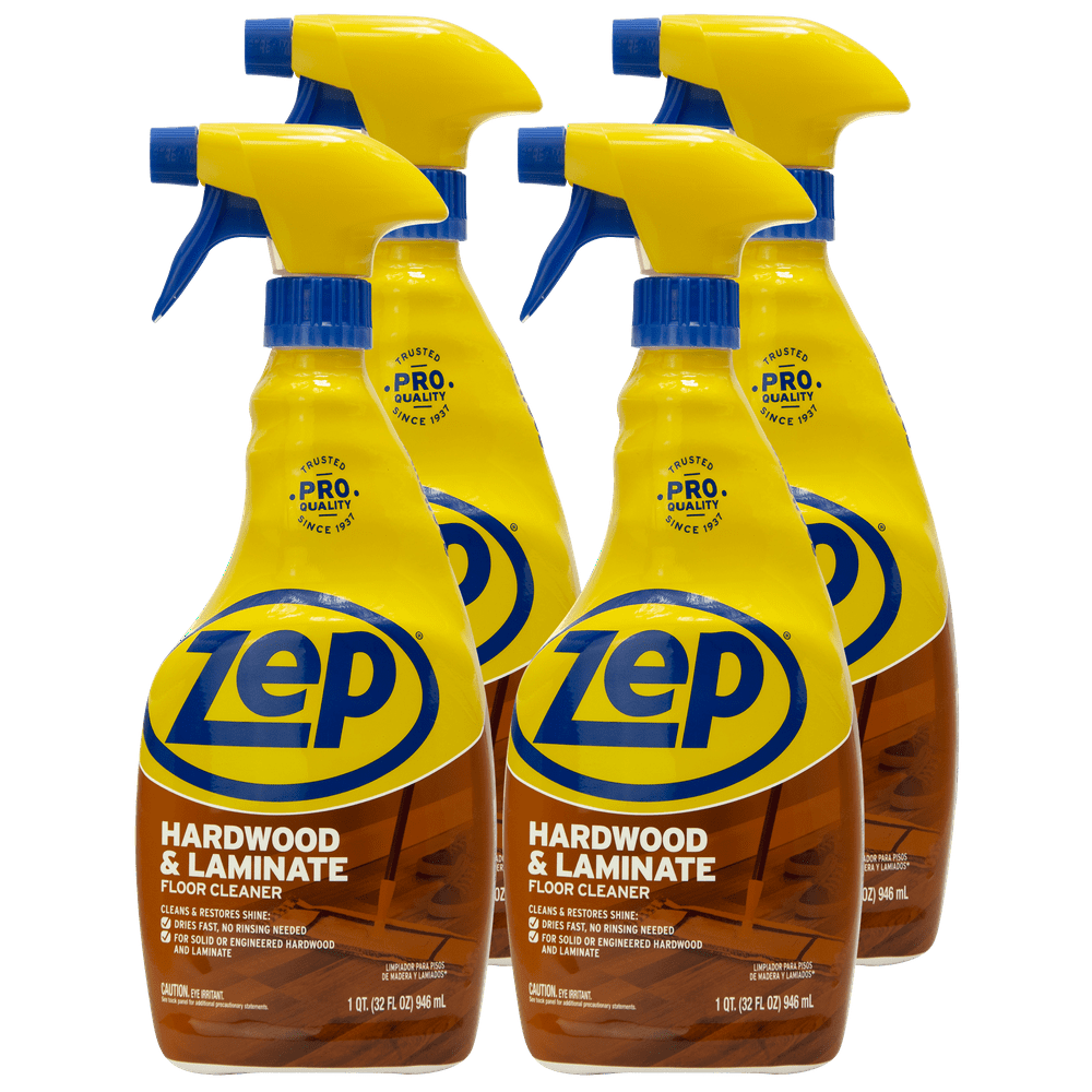 Zep Hardwood & Laminate Floor Cleaner 32 Ounce ZUHLF324 (Case of 4
