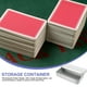 thumbnail image 5 of Caja de almacenamiento de 4 tarjetas de juego, contenedor de hojalata para guardar tarjetas., 5 of 6
