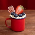 thumbnail image 3 of Enamel Mug Enamelware Camping Mugs, Enamel Colored Drinking Mugs, Enamel Camping Coffee Mugs Set of 2 for Picnic Camping Fishing Hiking  Tea Cup, 3 of 8