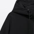 thumbnail image 6 of Womens Rain Jacket With Hood Waterproof Lightweight Packable Pullover Half Zip Rain Coat For Hiking Golf With Pocket, 6 of 8