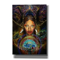 Epic Graffiti 'The Firmament' by Jan Kasparec, Canvas Wall Art, 18"x26"