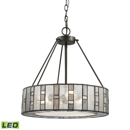 

Elk Home Ethan 18 Wide 3-Light Chandelier - Tiffany Bronze