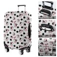 thumbnail image 5 of White Cow Bow Cloud Pattern Luggage Cover Fashion Suitcase Cover Baggage Covers Fit 25-28 Inch Luggage (Go Travel), 5 of 5