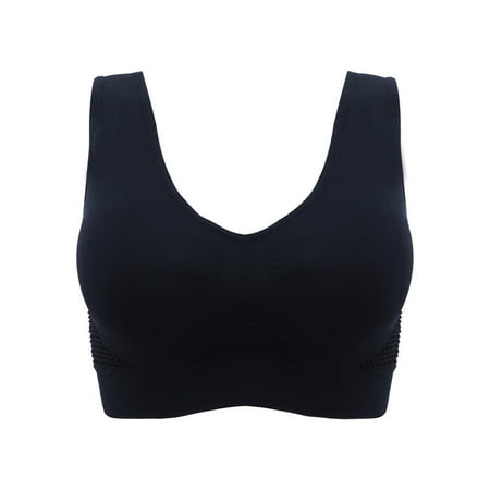 zanvin Supportive Sports Bra,Ladies Traceless Comfortable No Steel