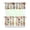 White-134, variant on Fairy Tale Mushroom Kitchen Curtains Set Boho Mushroom and Vintage Mushroom Rod Pocket Tier and Valance Magical Forest Mushrooms Style Machine Washable