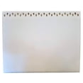 thumbnail image 2 of 2-Pack 14.5" x 12"H White Leatherette Necklace display pad with 29 Hooks and a self standing easel, 2 of 4