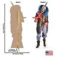 thumbnail image 2 of Cardboard People Bang Clown Life Size Cardboard Cutout Standup, 2 of 3