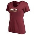 thumbnail image 2 of Women's Maroon Boston College Eagles Team Strong V-Neck T-Shirt, 2 of 3