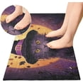 thumbnail image 4 of GZHJMY Halloween Black Cat Bathroom Rugs Bath Mat 39 x 20 Inch Non-Slip Extra Soft and Absorbent Shaggy Bath Carpet for Tub, Shower, Bathroom Carpet Runner, 4 of 7