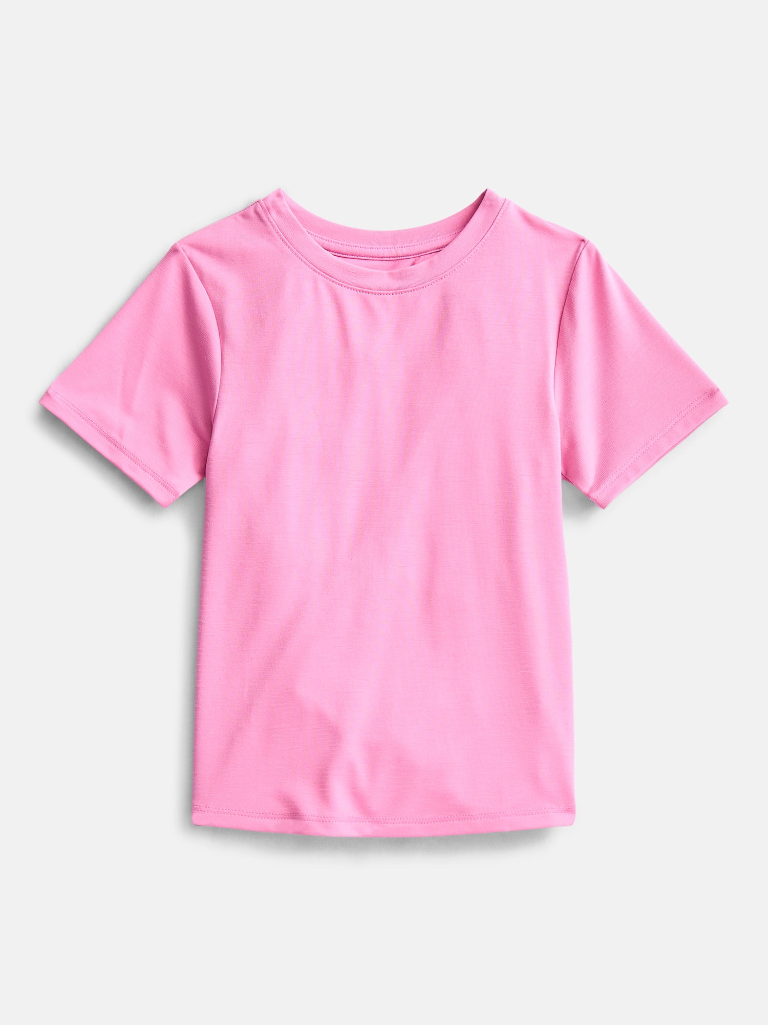 Athletic Works Girls and Girls Plus Active Tee with Short Sleeves, 2 Pack, Sizes 4-18
