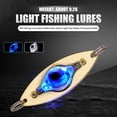 thumbnail image 4 of Lámpara de señuelo de pesca LED Luz subacuática Forma de ojo Cebos fluorescentes (Blanco) Likrtyny  Para estrenar, 4 of 9