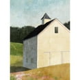 thumbnail image 3 of Nicoll, Suzanne 19x24 Black Modern Framed Museum Art Print Titled - Hillside Barn, 3 of 5