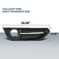 thumbnail image 3 of Front Fog Light Cover Trim Right Passenger Side Black Fit For 2014-2021 BMW 228i 230i xDrive Base, 3 of 10