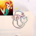 thumbnail image 2 of KAKOWELY 8pcs Colorful Paper Clips Cartoon Mermaid Animal Shape Clips for Bookmark Office School,1.5"X1.22"X0.04", 2 of 4