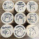 thumbnail image 2 of Sellos Para Maestros Kit Escolar Incluye Cojin9pcs Sello cafe claro, 2 of 5