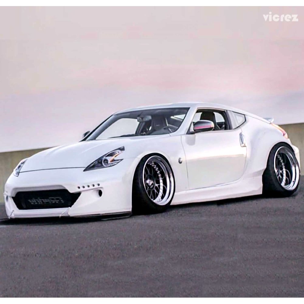 Vicrez Nissan 370z 20092018 RB Style Polyurethane Front Vicrez Nissan 370z 20092018 RB Style Polyurethane Front