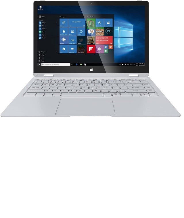 Flipnote Notebook Hyundai FlipNote 11 - Laptop de metal con pantalla táctil 2 en 1 de 11. ...
