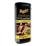 MEGUIAR'S GOLD CLASS RICH LEATHER WIPES *CASE OF 6*