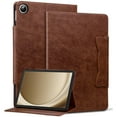 thumbnail image 3 of Allytechgroup Case for Samsung Galaxy Tab A8 10.5 Inch 2022 SM-X200 X205 X207, Shockproof Flip Folio Tablet Case with Auto Sleep/Wake Multi-Angle Viewing Stand Cute Cat Magnetic Closure, Brown, 3 of 6