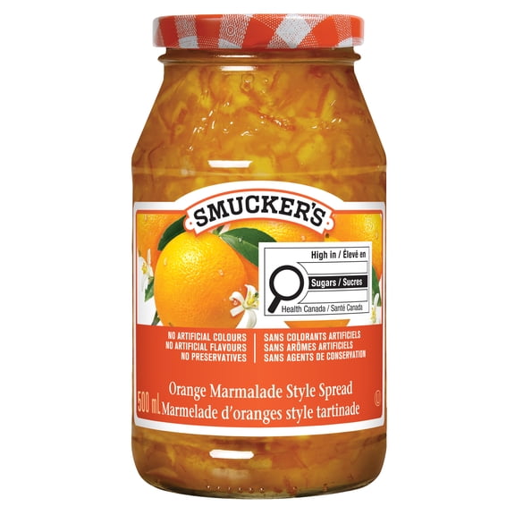 Smucker's Orange Marmalade Style Spread 500ml