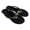 Black, variant on VerPetridure White Sandals Women Summer Sandals For Women Flat Slip On Sandals Roman Shoes Open Toe Casual Sandals Slippers