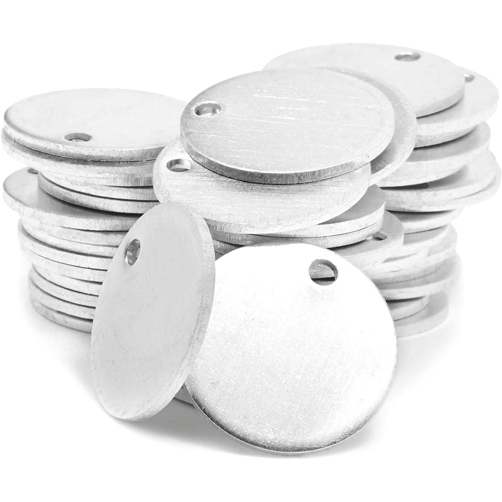 Bulk 50 Blanks 12 Inch 20 Gauge STERLING SILVER DISCS Hand Stamping Disks Metal Circles Blank  Rounds