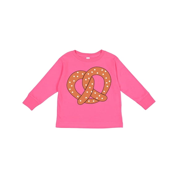 Inktastic Pretzel Boys or Girls Long Sleeve Toddler T-Shirt