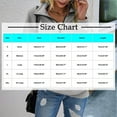 thumbnail image 3 of Women's Casual Long Sleeve Sweatshirt Half Zip Pullover Lightweight Lapel Drawstring Loose 2025 Fall Top, 3 of 4
